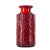 Ceramic Vintage Ceramic Structure Vase in Red Black from Carstens Tönnieshof Pottery, 1970s For Sale - Image 7 of 7