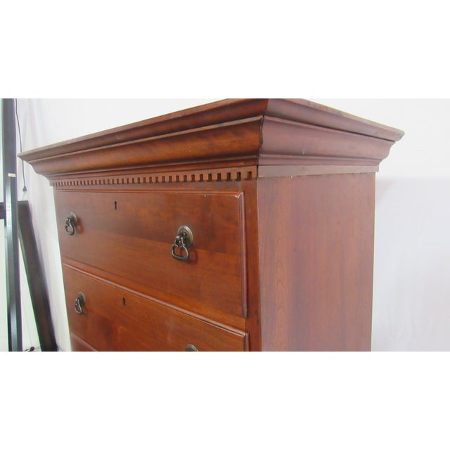 Lexington Furniture Lexington Cherry Chest of Drawers Lingerie Chest Designer For Sale - Image 4 of 10
