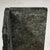 Gray Glass and Slate Stone Console Table, 1980s For Sale - Image 8 of 12