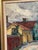 Jan Hatvani, Street with Houses, 1960s, Oil on Panel, Framed For Sale - Image 12 of 14