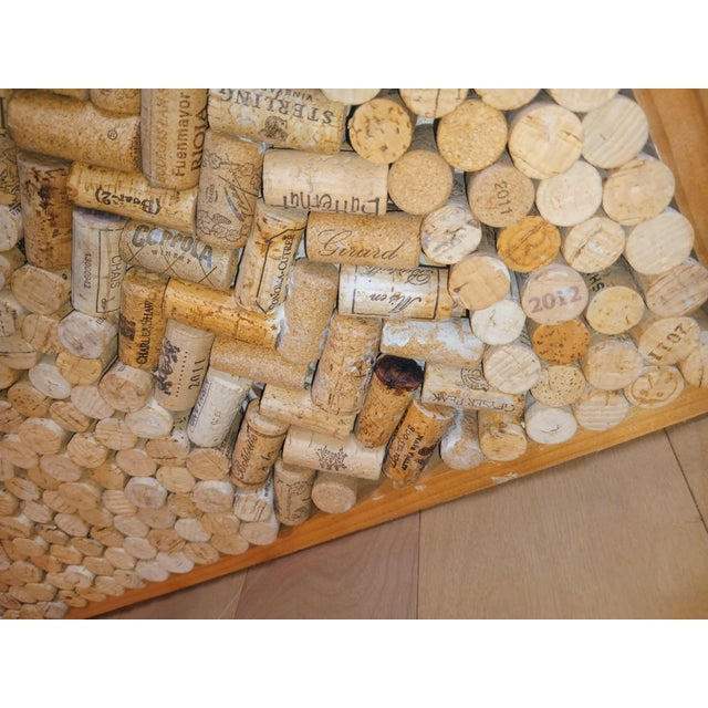 Stunning One-of-a-Kind Large-Scale Mosaic Portraits From 1000s of Natural Corks That Merge Luxury Wine Culture With Sustainable Fine Art For Sale - Image 10 of 12
