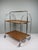 Brown Dinett Folding Serving Trolley from Bremshey & Co., Germany, 1950s-1960s For Sale - Image 8 of 12