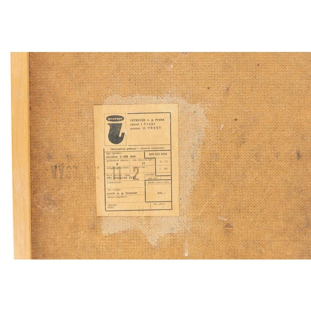 Midcentury U-450 Sideboard by Jiří Jiroutek, 1960s For Sale - Image 12 of 16