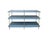 Vintage Navy Blue Lacquered Brass Three-Tier Console Table For Sale - Image 11 of 11
