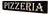 Vintage Pizzeria Sign in Iron, 1930s For Sale