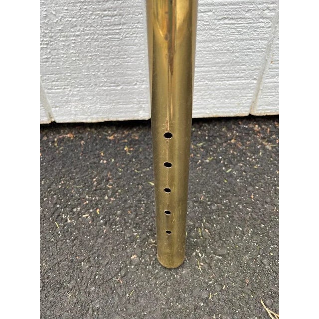 Mastercraft Faux Bamboo Brass King Headboard For Sale - Image 12 of 13