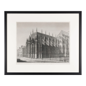 Engraving of the Abbey Church of Westminster by John Coney, 1820