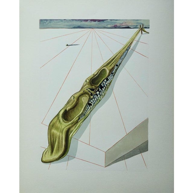 Salvador Dali, The Blasphemers, Original Engraved Woodcut For Sale - Image 5 of 5