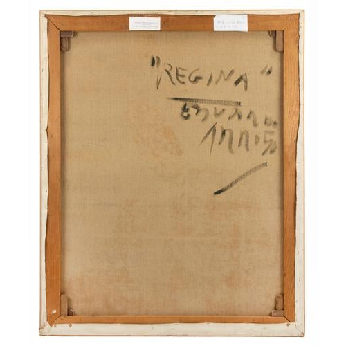 Eduardo Arroyo, Regina, 1980, Oil Painting For Sale - Image 3 of 6