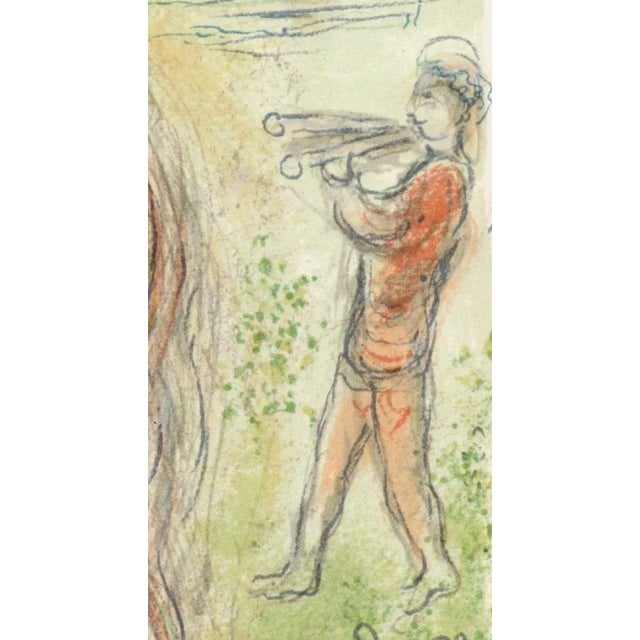 Marc Chagall, Circe from Odyssey, 1989, Lithograph For Sale - Image 7 of 16