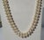 Double Stand Necklace of Cultured Pearls and 14 Kt Clasp For Sale In New York - Image 6 of 7