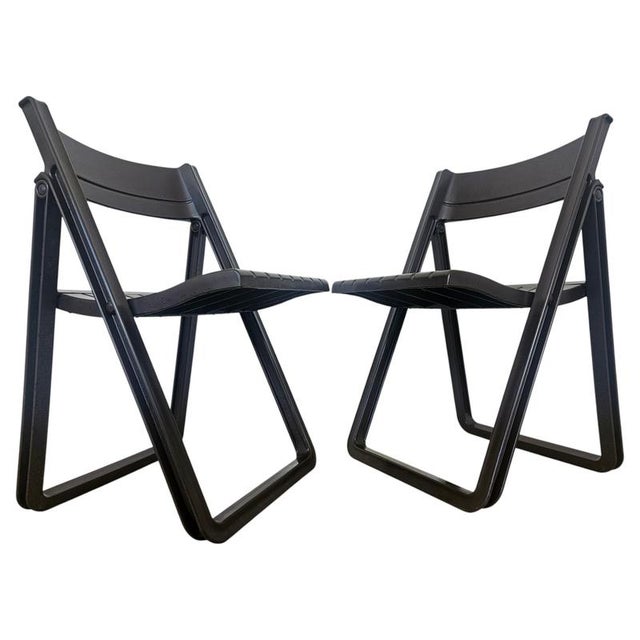Vintage French Folding Chairs, 1979, Set of 2 For Sale - Image 14 of 14
