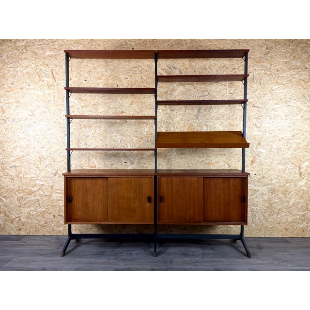 1960s/70s Teak Wall Unit by Olof Pira, Sweden, Mid-Century Modern Item: Wall Unit Manufacturer: Olof Pira, Sweden...