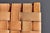 Oak Webbed Chairs in Leather Webbing attributed to Jens Risom, France, 1950s, Set of 10 For Sale - Image 16 of 18