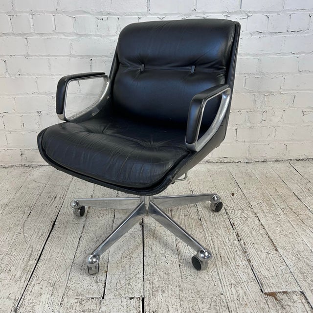 This office chair was designed by Brazilian designer Jean Gillon. This task chair, or office chair, is covered it it’s...