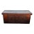 19th C. Small Carved Wooden Chest For Sale