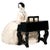 Ceramic Piano Lady Crinoline at a Spinet attributed to Bertold Loeffler for Vienna Ceramics, 1913 For Sale - Image 7 of 7