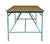 Metal Large Industrial Painted Steel Table, 1920s For Sale - Image 7 of 9