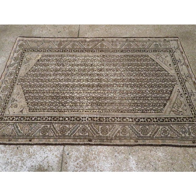 Galerie Shabab Collection Early 20th Century Persian Kurdish Accent Rug For Sale - Image 4 of 8