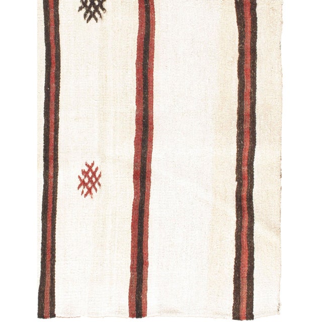 Textile Vintage Turkish Kilim Rug 3'4 X 5'9 For Sale - Image 7 of 8