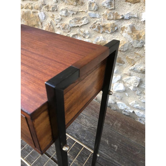 Vintage Side Table with Drawer, 1950s For Sale - Image 14 of 18