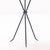 Jean-Michel Frank A Pair of Gueridon Style Iron & Bronze Drinks Tables, in the Manner of Jean-Michel Frank. Contemporary. For Sale - Image 4 of 5