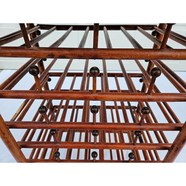 Antique Stick and Ball Music Magazine Rack For Sale - Image 13 of 16