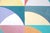 2026, Color Field Painting Diptych, Deco Flora Matrix, Original Painting on Paper in Pastel Tones, Geometric Tiles Shapes by Natalia Roman For Sale - Image 10 of 10