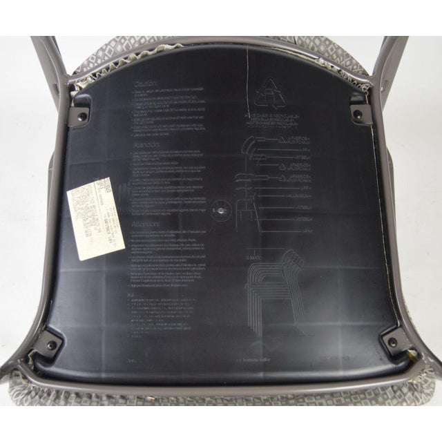 Metal Herman Miller by Mark Goetz Aside Stacking Chair For Sale - Image 7 of 9