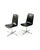 Swivel Chairs in Black Vinyl, 1970s, Set of 2 For Sale - Image 9 of 9