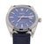 Metal 1960s Rolex 6694 Oysterdate Precision Blue Sunburst Dial 34mm Watch For Sale - Image 7 of 8