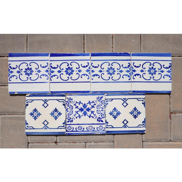 Circa: 1920. Country: Portugal. Material: Earthenware, Tin-glazed pottery. Item condition: Some imperfections along the...