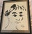 Mid-Century Modern 1960s Mid Century Modern Signed Ink on Paper Portrait of Child For Sale - Image 3 of 4