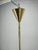 1930s Vintage Art Deco Brass and Opaline Glass Globe Chandelier, Czechoslovakia, 1930s For Sale - Image 5 of 12