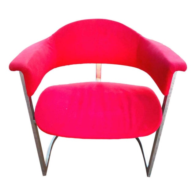 Armchairs by Vittorio Introini for Mario Sabot, 1970s, Set of 4 For Sale - Image 3 of 10
