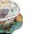 1990s Mottahedeh Tobacco Leaf Porcelain Tureen With Underplate, Hand-Painted With Gilt Details, Portugal For Sale - Image 11 of 18