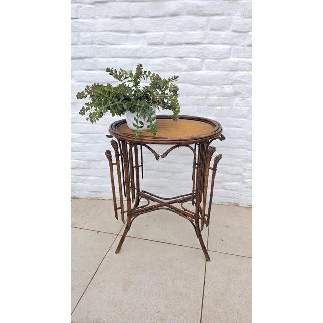 Materials: Bamboo, cane / woven rattan Dimensions: Approx. 35.5 × 17 × 30.75 in (90 × 43 × 78 cm) Weight: 3,770 g (8.31...