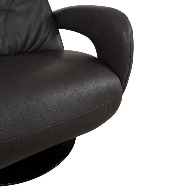 Brown Minako Armchair in Leather from Mondo For Sale - Image 8 of 18