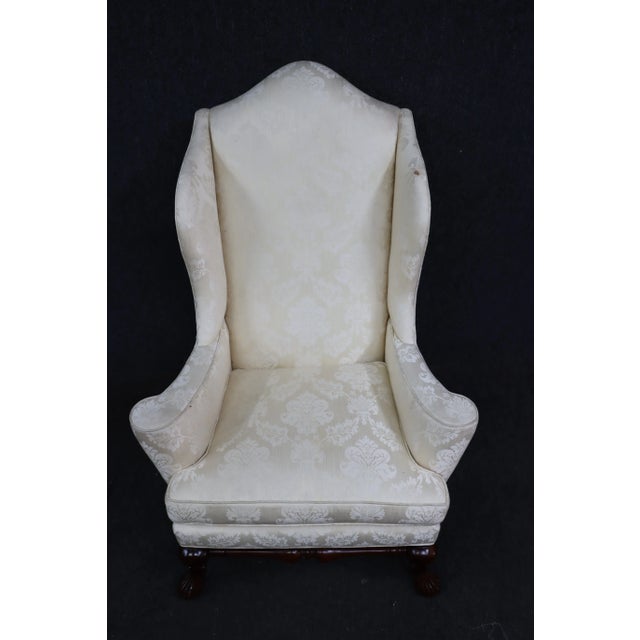 Traditional Baker Statley Homes Collection Wingback For Sale - Image 3 of 13