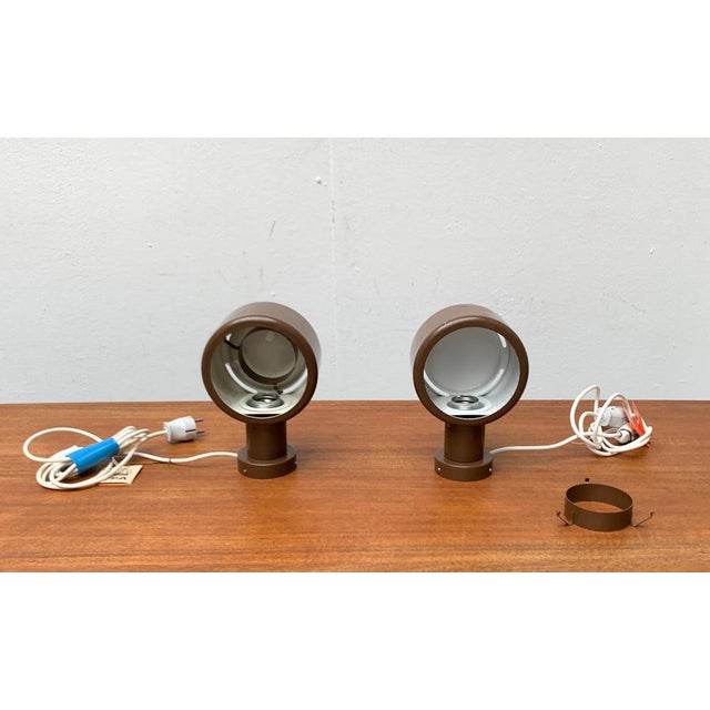 Mid-Century Danish Space Age Piccolo Wall Lamps from Lyfa, 1960s, Set of 2 For Sale - Image 18 of 18