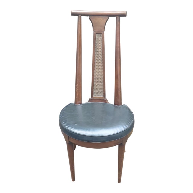 Mid-Century Modern Charlotte Chair Co. High Back Side Chair For Sale