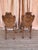 Pair 18th Century English Scrubbed Mahogany Hall Chairs For Sale - Image 4 of 8