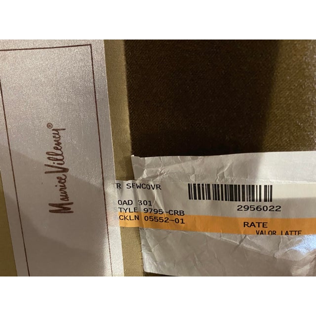 1970s Maurice Villency Velour Sectional For Sale - Image 14 of 14