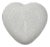 AERIN Faux Shagreen Heart Box, Dove For Sale