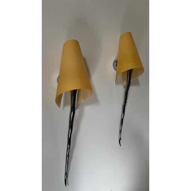 Vintage Medusa Wall Lights by Pete Sans, 1980s, Set of 2 For Sale - Image 9 of 17