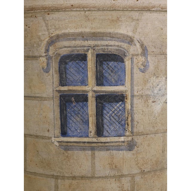 Antique 19th Century French Architectural Model of a Château Turret, 1860 For Sale - Image 8 of 17