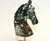 2020s Natural Emerald Gemstone Horse Bust Hand Carved For Sale - Image 5 of 11