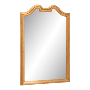 Vintage Italian Italy Gold Gilt Wood Wall Mirror Hollywood Regency Labarge Carvers' Guild Drexel