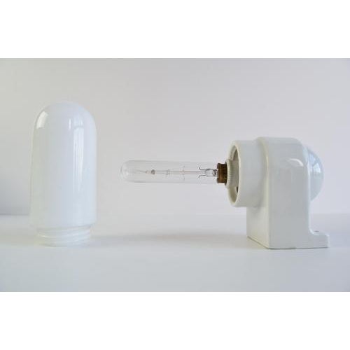 Mid-Century Ceramic Wall Lamp, 1950s For Sale - Image 13 of 15