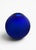 1980s Blue Murano Glass Ball Vase from Cenedese Vetri, 1980s For Sale - Image 5 of 5